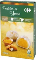 Mängden socker i Pastel de yema