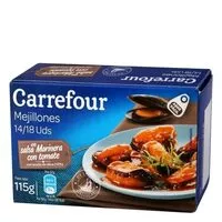 Mängden socker i Mejillones en salsa marinera con tomate 14-18