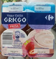 Mängden socker i Yaourt à la grecque A la Fraise