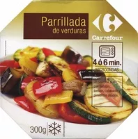 Mängden socker i Parrillada de verduras congelada