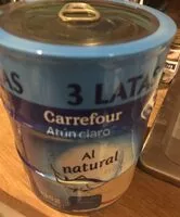 Mängden socker i Thon Albacore au naturel