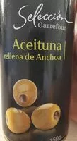 Mängden socker i Aceituna rellena de anchoa