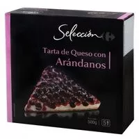 Mängden socker i Tarta queso y arandanos