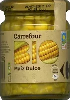 Mängden socker i Maíz dulce BIO