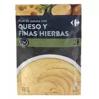 Mängden socker i Pure patatas queso y finas hierbas