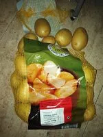 Mängden socker i Patatas nuevas calibradas