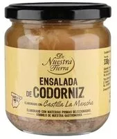 Mängden socker i Ensalada de codorniz