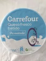 Mängden socker i Queso Fresco Batido 0% M.G.