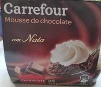 Mängden socker i Mousse de chocolate