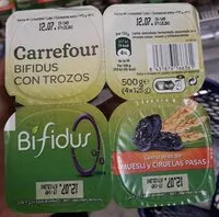 Mängden socker i Bidifus con trozos