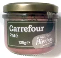 Mängden socker i Paté a las finas hierbas