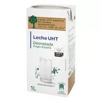 Mängden socker i Leche UHT desnatada