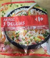 Mängden socker i Riz 3 délices