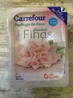 Mängden socker i pechuga de pavo lonchas finas