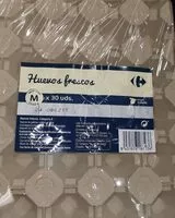 Mängden socker i Huevos frescos M