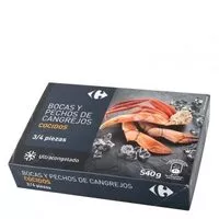 Mängden socker i Bocas y pechos de cangrejos