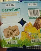 Mängden socker i ANANAS avec morceaux