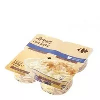 Mängden socker i Arroz con leche