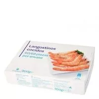 Mängden socker i Langostino Vannamei cocido