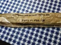 Mängden socker i Barra de pan