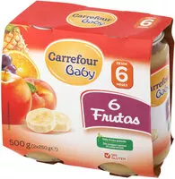 Mängden socker i Tarrito 6 frutas