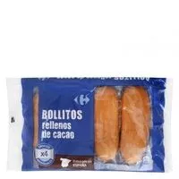 Mängden socker i Bollitos rellenos de cacao