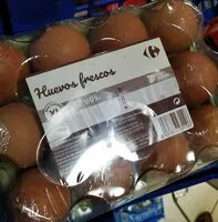 Mängden socker i Huevos frescos Carrefour