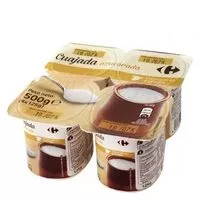 Mängden socker i Cuajada azucarada