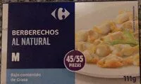Mängden socker i Berberechos Al Natural 45/55