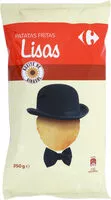 Mängden socker i Patatas Fritas Lisas