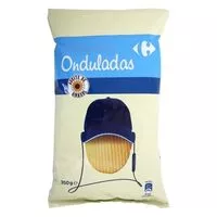 Mängden socker i Patatas fritas onduladas