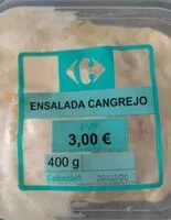 Mängden socker i Ensalada de Cangrejo