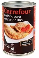 Mängden socker i Relleno de empanadilla