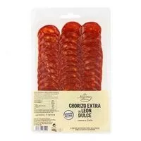 Mängden socker i Chorizo de león dulce loncheado