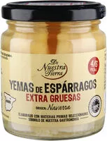 Mängden socker i Yemas de espárrago extra gruesas