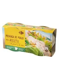 Mängden socker i Pechuga de pollo en aceite