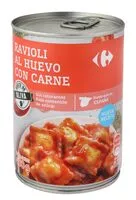 Mängden socker i Raviolis Al Huevo Rellenos De Carne