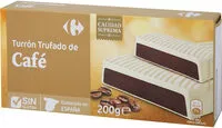 Mängden socker i Turrón trufado de café