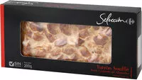 Mängden socker i Turrón souffle duro crujiente almendra