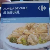 Mängden socker i Almeja de chile al natural