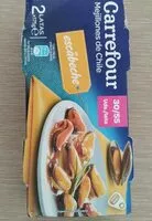 Mängden socker i Mejillones de Chile en escabeche p-2 x175g