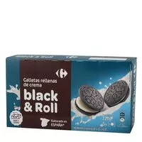 Mängden socker i Galleta rellena de crema Black&Roll