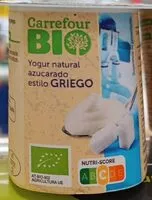 Mängden socker i Yogur natural azucarado GRIEGO