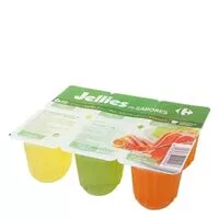 Mängden socker i Jellies 3 sabores (2limón+2multifr+2naranja)