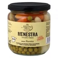 Mängden socker i Menestra de verduras
