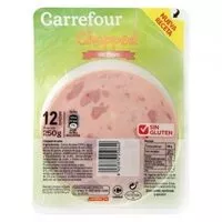 Mängden socker i Chopped Pavo Lonchas