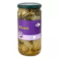 Mängden socker i Acelga trozos bajo en sal