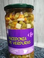 Mängden socker i Macedonia de verduras