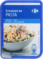 Mängden socker i Ensalada de pasta con 12% de atún