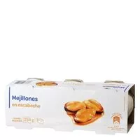 Mängden socker i Mejillónes esacabeche pequeños